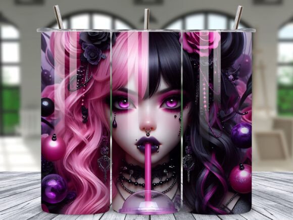 Download Anime Fusion Character Art Tumbler Wrap - Character art Collection